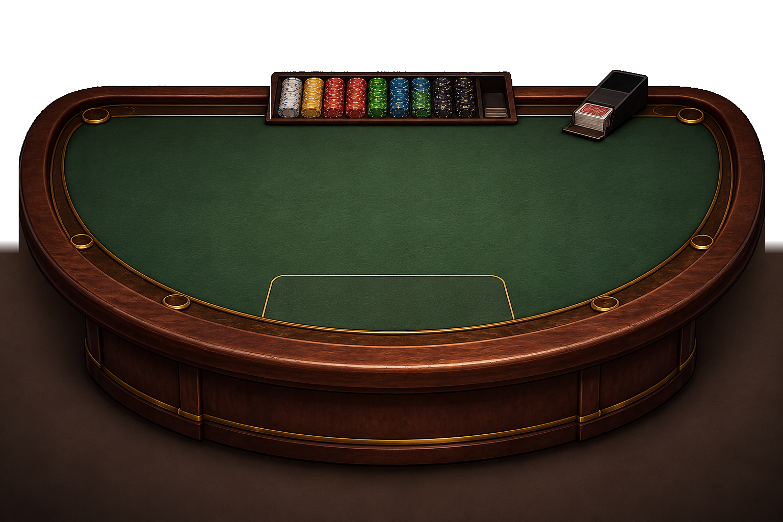 Blackjack table